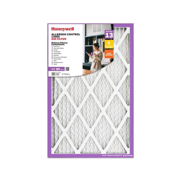 Photo of Honeywell Allergen Control MERV 13 16x25x1"