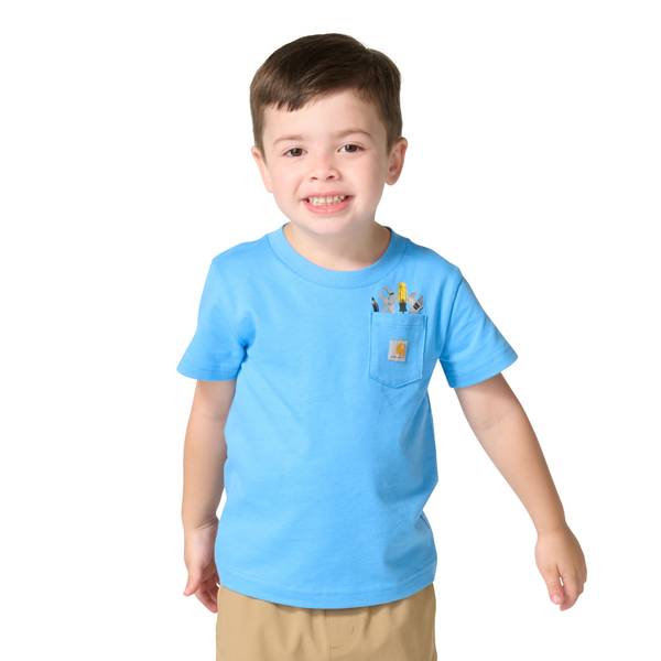 Photo of Toddler Boy's Short Sleeve Tool Pocket Tee