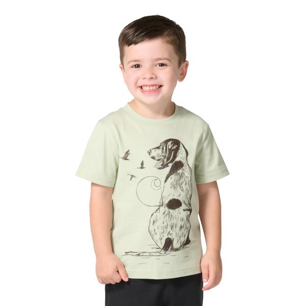 Photo of Toddler Boy's Short Sleeve Dog Tee
