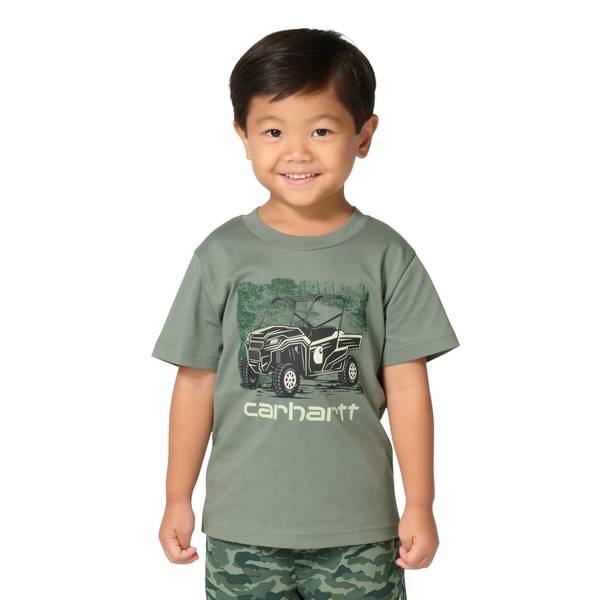 Photo of Toddler Boy's Short Sleeve Vehicle Tee