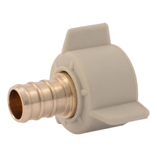 SharkBite 1/2" PEX Barb x 1/2" NPSM Female Brass Adapter Fitting