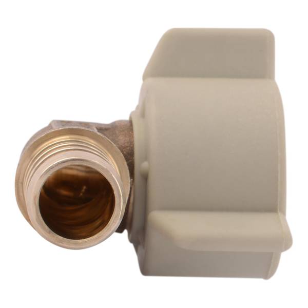 SharkBite 1/2"x 1/2" PEX Barb Brass 90-degree FIP Swivel Elbow Fitting