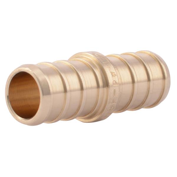 SharkBite 10 Pack 1/2" PEX Barb Brass Coupling Fitting