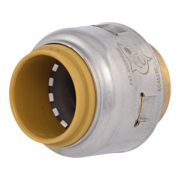 Photo of Max 1/2" Push-to-Connect Brass End Stop Fitting