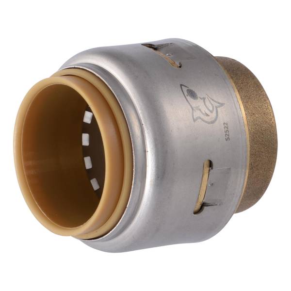 SharkBite Max 4 Pack 3/4" Push-to-Connect Brass End Stop Fitting