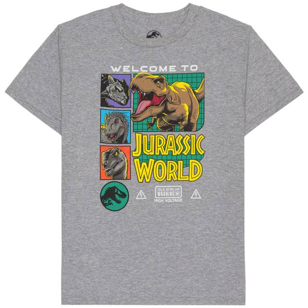 Photo of Boy's Jurassic World Multi-Dino Graphic Tee