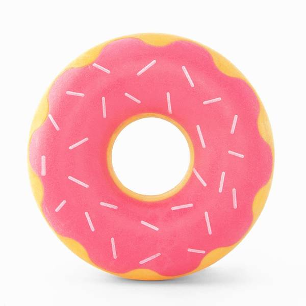 Photo of Small Zippytuff Donutz Strawberry Dog Toy