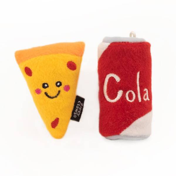 Photo of 2-Pack Nomnomz Pizza and Cola Cat Toy