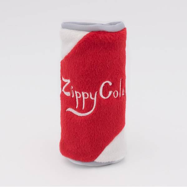 Photo of Squeakie Can Zippy Cola Dog Toy