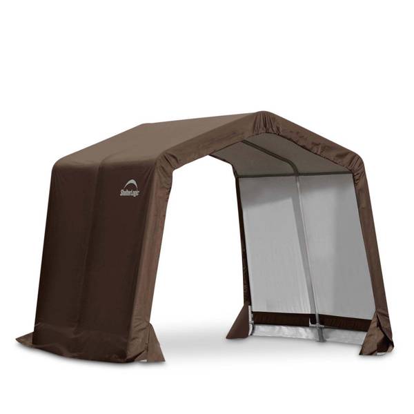 Photo of 10'x 10'x 8' Run In 3-in-1 Loafing Shed