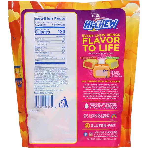 Hi-Chew 11.65 oz Getaway Mix Bag - 503767 | Blain's Farm & Fleet
