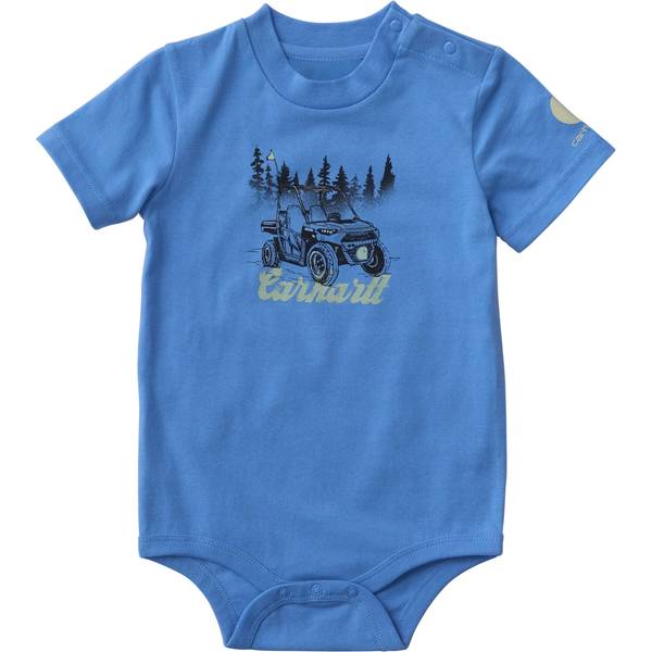 Photo of Infant Boy's Short Sleeve Outdoor Bodysuit