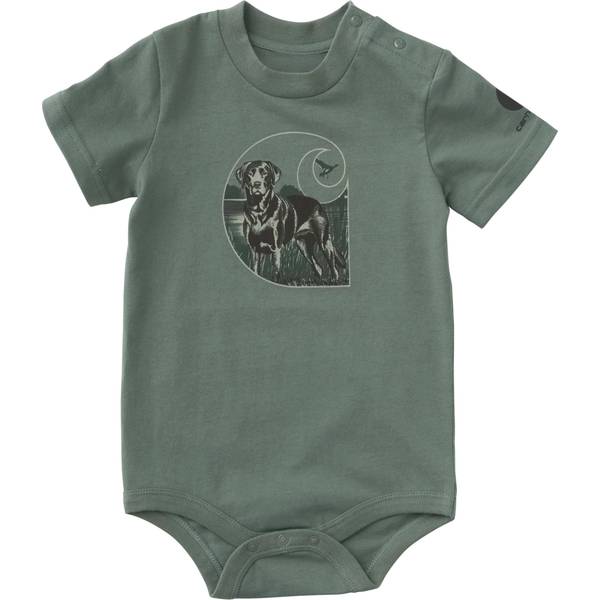 Photo of Infant Boys Short Sleeve Dog Bodysuit