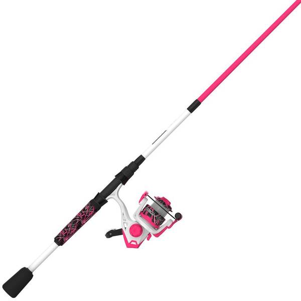 Photo of 6'0" 2-Piece Roam Pink 20sz Medium Light Spinning Combo