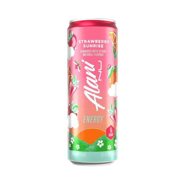 Photo of 12 oz Strawberry Sunrise Energy Drink