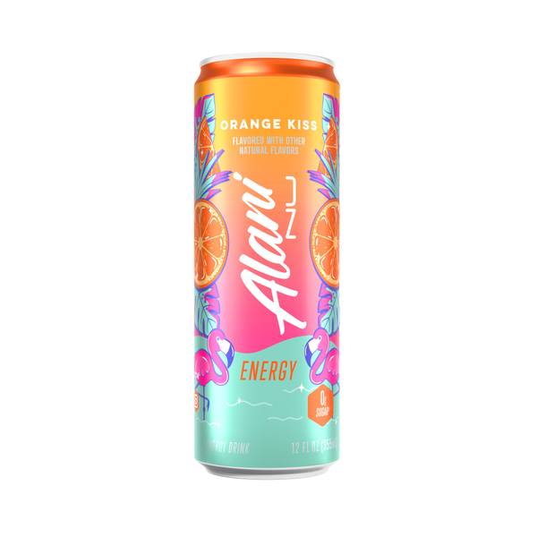 Photo of 12 oz Orange Kiss Energy Drink