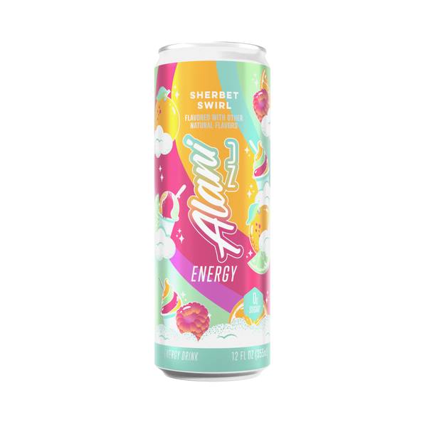 Photo of 12 oz Sherbert Swirl Energy Drink