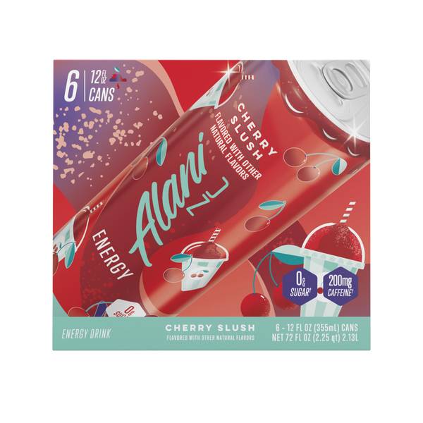 Alani Nu 6-Pack Cherry Slush Energy Drink - 333502 | Blain's Farm