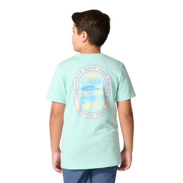 Photo of Boy's Short Sleeve Fishing Lures Tee