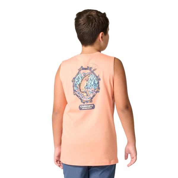 Photo of Boy's Sleeveless Fishing Tee