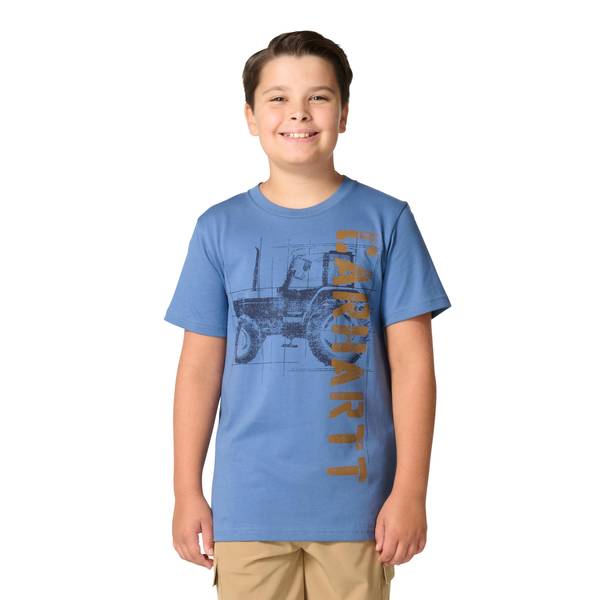 Photo of Boy's Short Sleeve Tractor Tee