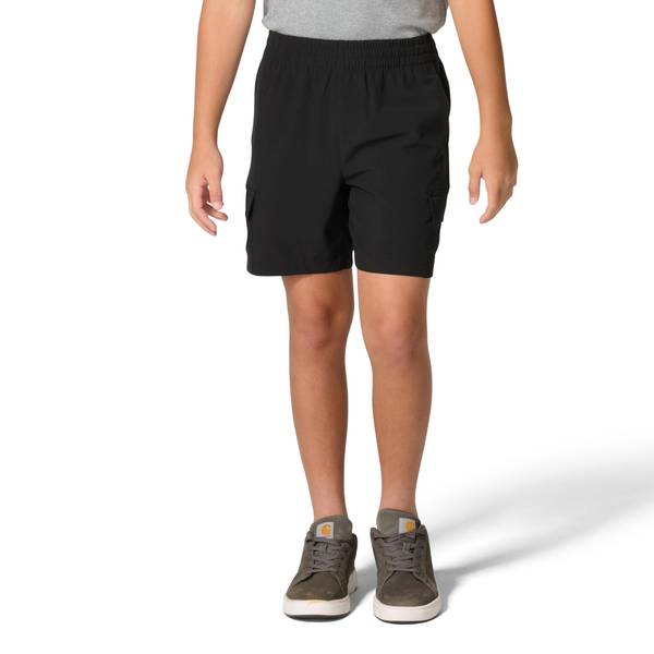 Photo of Boy's Elastic Waistband Rugged Flex Ripstop Cargo Work Short