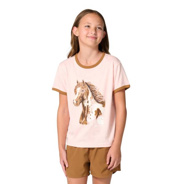 Photo of Girl's Short Sleeve Mare Ringer T-Shirt