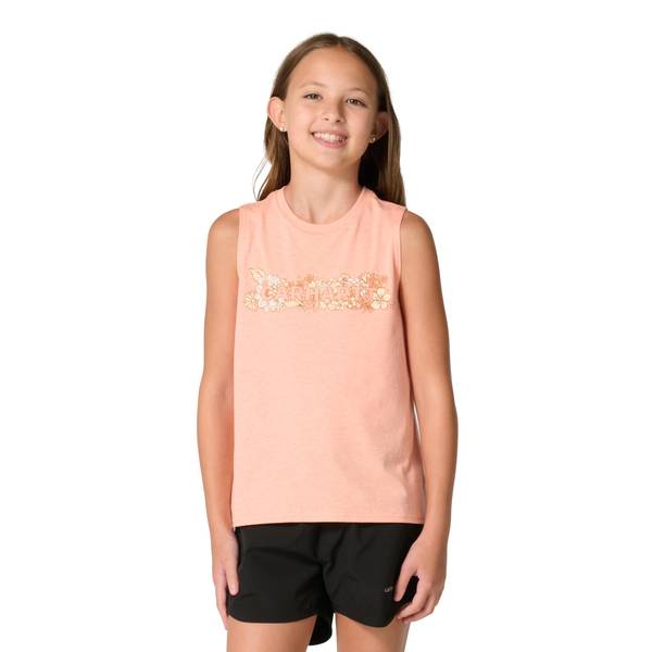 Photo of Girl' Sleeveless Floral Tee