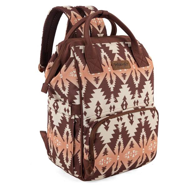 Photo of Aztec Print Backpack/Diaper Bag