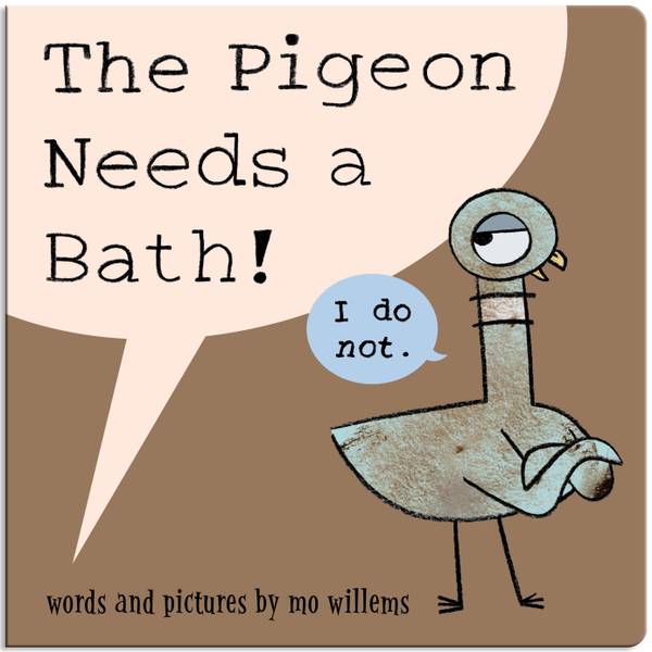 Photo of The Pigeon Needs a Bath Board Book