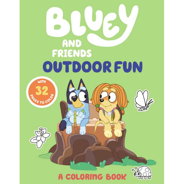 Photo of Bluey and Friends Coloring Book