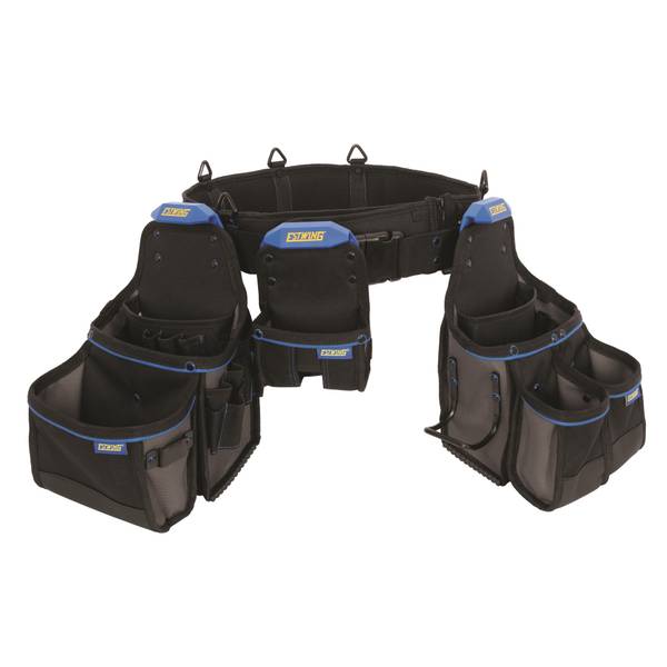 Photo of 4-Piece Tool Belt and Pouch Contractor Set
