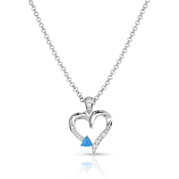 Photo of Love Everlasting Opal Crystal Necklace