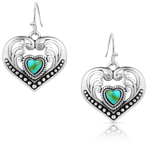 Photo of Fierce Hearts Earrings