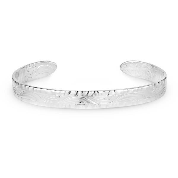 Photo of Timeless Elegance Chiseled Cuff Bracelet