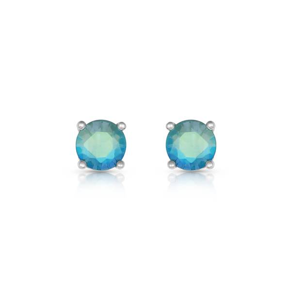 Photo of Luminescent Blue Post Earrings