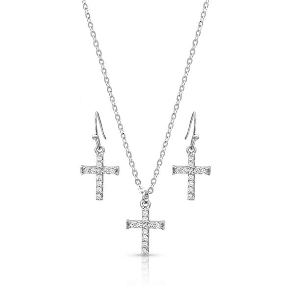 Photo of Unwavering Cross Jewelry Set