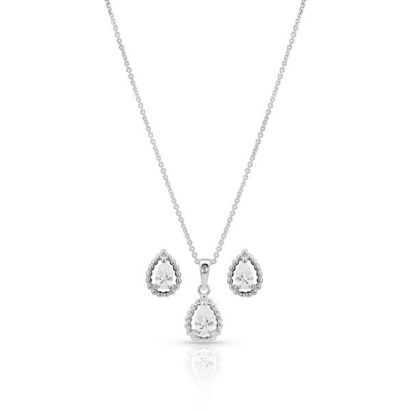 Photo of Arctic Rain Teardrop Jewelry Set