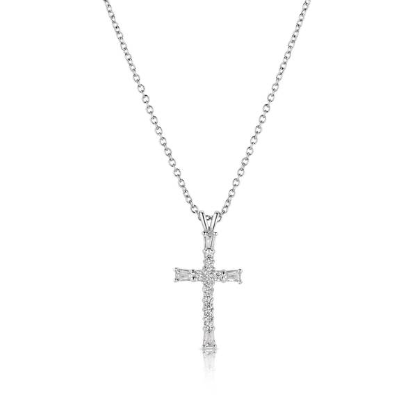 Photo of Radiant Faith Cross Necklace