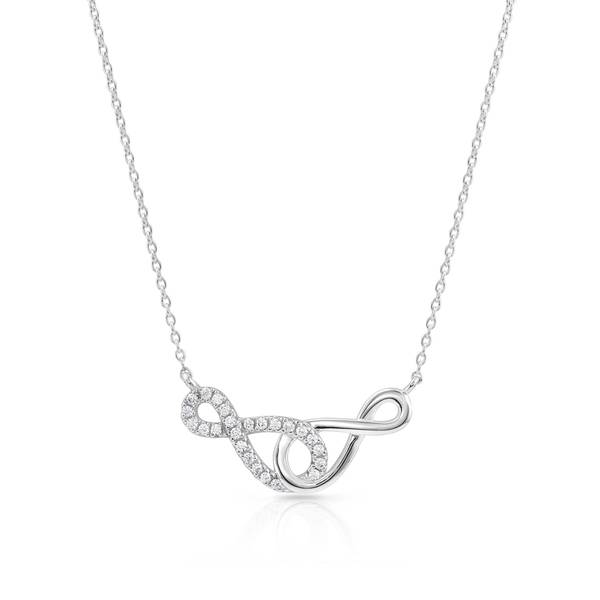 Photo of Infinity Times Infinity Necklace