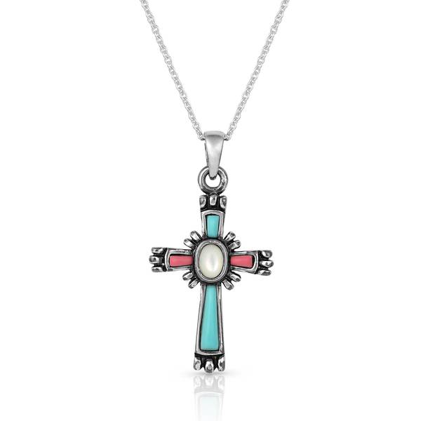 Photo of Faith Beaming Cross Necklace