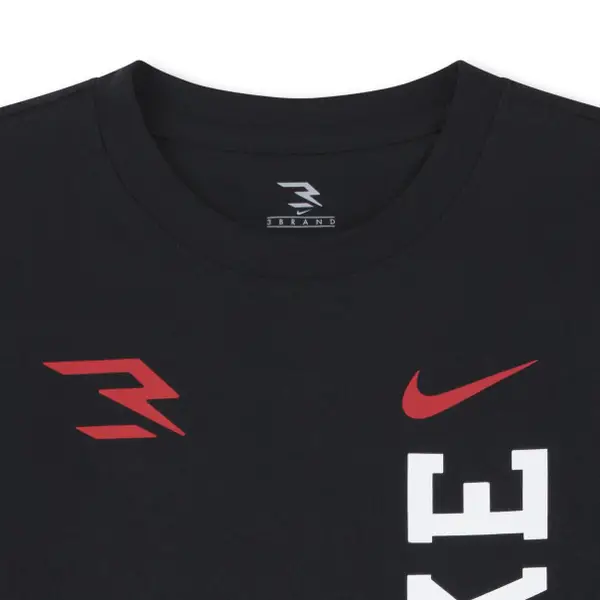 Nike Boy's Linear Logo Short Sleeve Tee - 9Q1311-023-S | Blain's