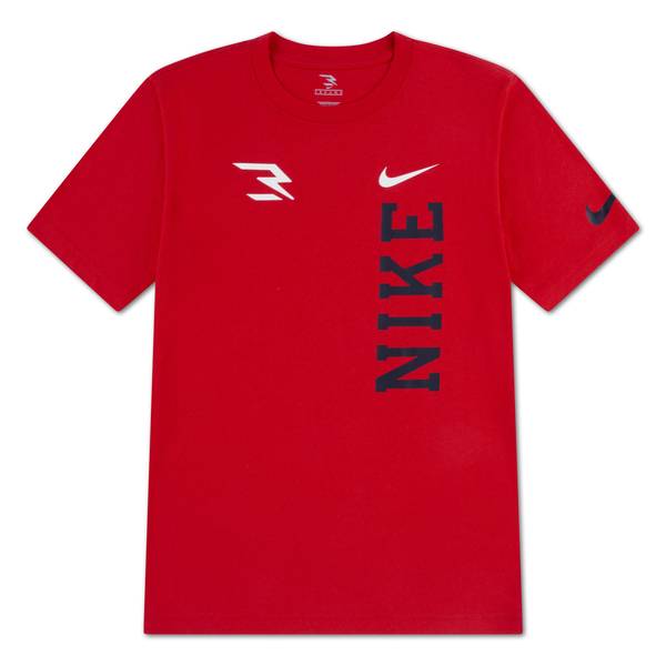 Photo of Boy's Linear Logo Short Sleeve Tee