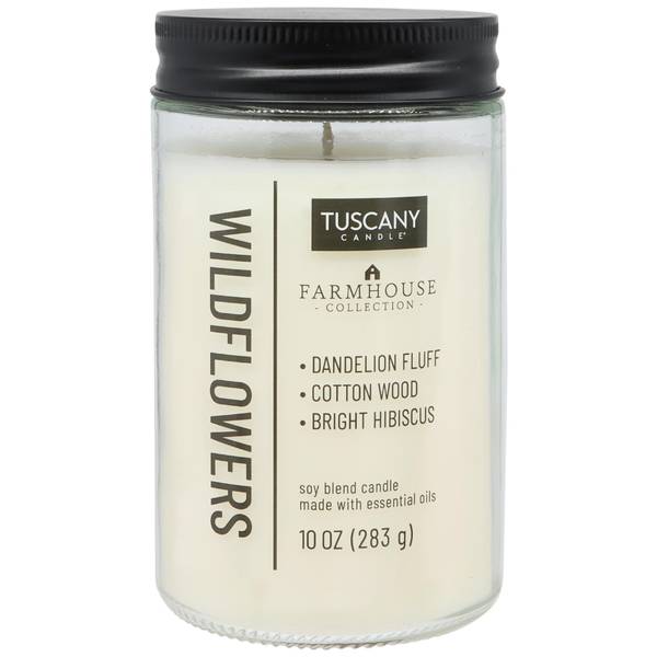 Photo of 10 oz Wildflowers Farmhouse Candle