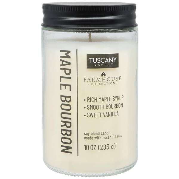 Photo of 10 oz Maple Bourbon Farmhouse Candle