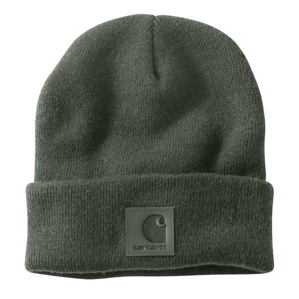 Carhartt Men's Leatherette Watch Cap Beanie | Green