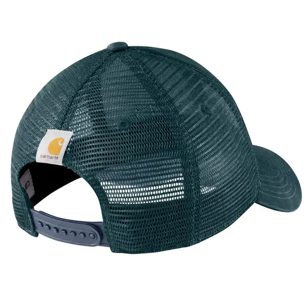 Carhartt Men's Canvas Mesh-Back Logo Graphic Cap - 101195-HZ1-OS