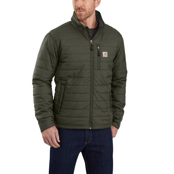 Carhartt Rain Defender Relaxed Fit Lightweight Insulated Jacket - Moss