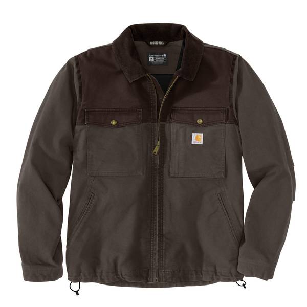 Photo of Men's Montana Rugged Flex Relaxed Fit Duck Insulated Jacket