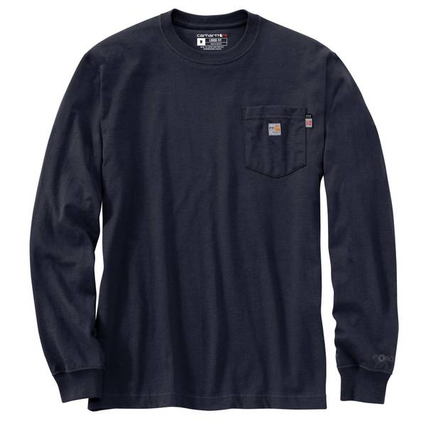 Carhartt Men's Flame-Resistant Force Irvine Loose Long Sleeve Eagle T-Shirt